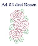 DL A4 02 drei Rosen