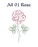DL A4 01 Rose English version